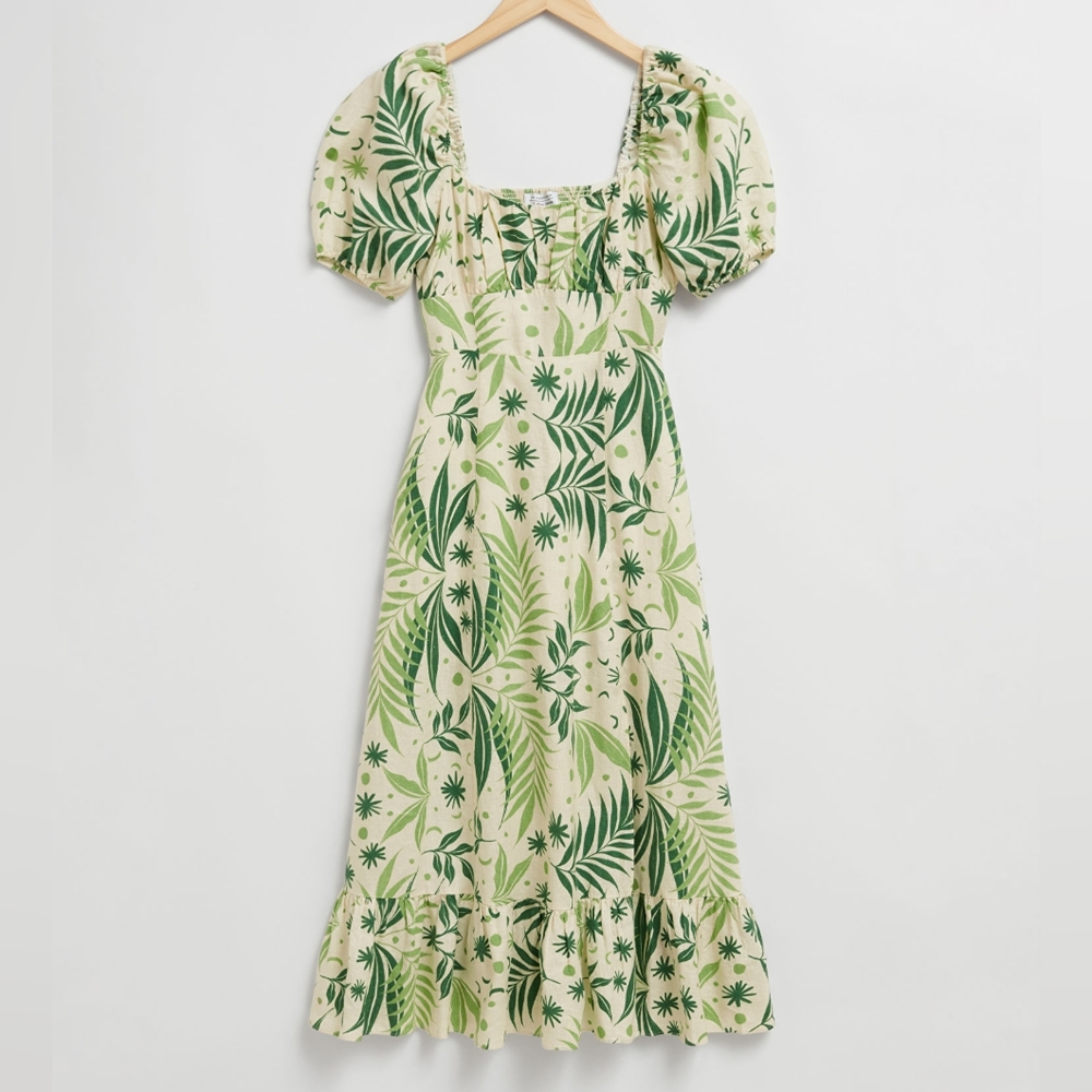 & other stories linen dress